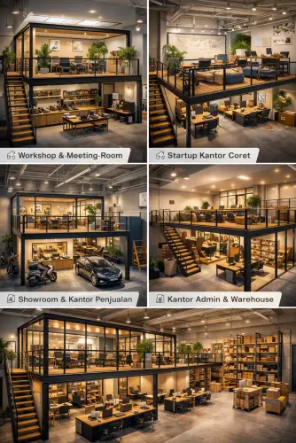 Mezzanine Ruang Kantor di Rancaekek