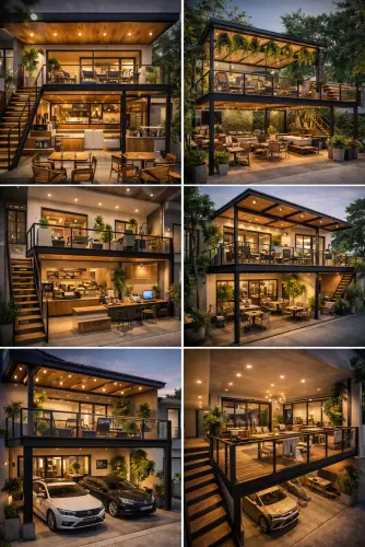 Mezannine Cafe Modern di Rancaekek