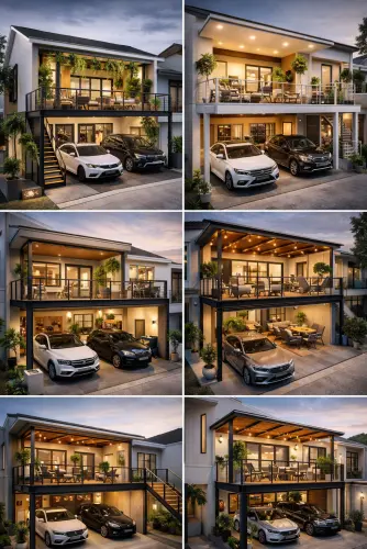 Mezannine Teras Rumah Keren di Rancaekek